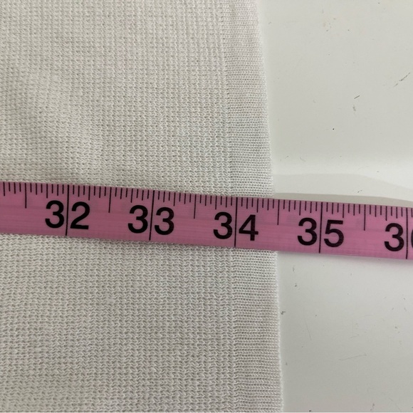 J.Crew White Linen Blend Open Duster Long Sleeve Cardigan Sweater - Picture 10 of 14